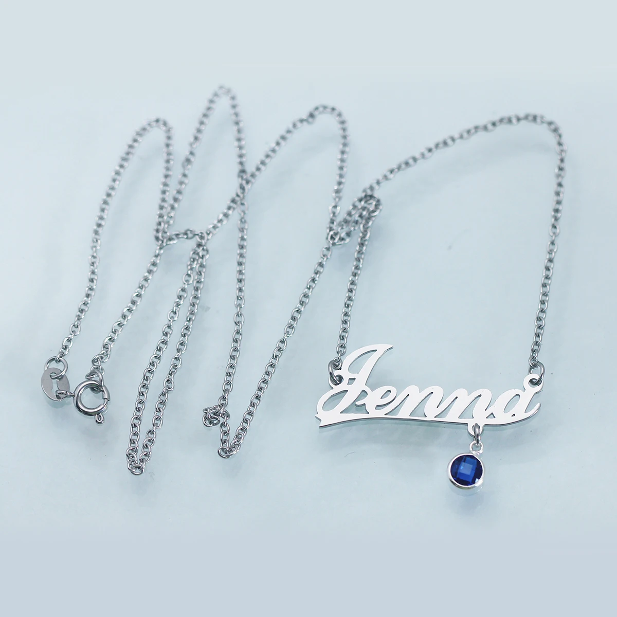 Ювелирные изделия из нержавеющей стали 316 женское ожерелье с кулоном именем на