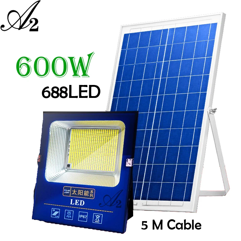 Уличный светодиодный прожектор A2 на солнечной батарее настенный светильник для
