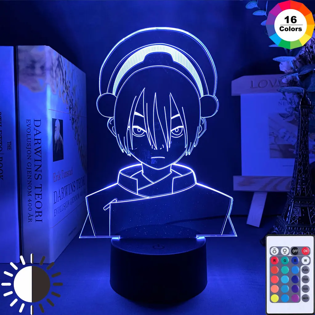 3D лампа Аниме Драконий жемчуг Герой мультфильма домашняя вечерние праздничного