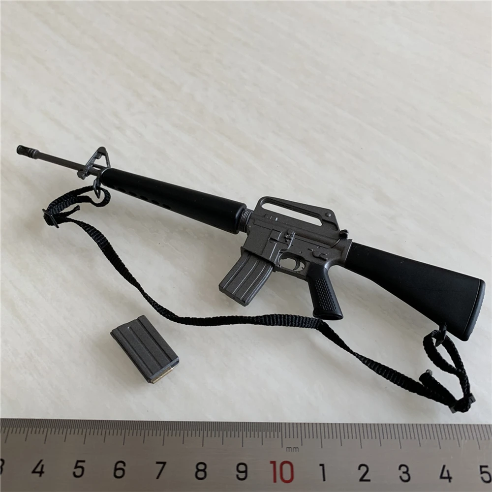 Модель пистолета-пулемета M16 M16A1 масштаб 1/6 пластиковое оружие игрушки для