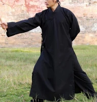 high quality blackblue taoist uniforms tai chi clothing sets dobok suits kung fu martial arts clothes wudang taoism robe