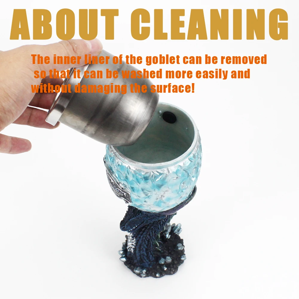 Бокал для вина из нержавеющей стали 200 мл | Дом и сад