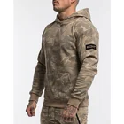 Мужская спортивная толстовка, камуфляжная Толстовка для фитнеса, для осени