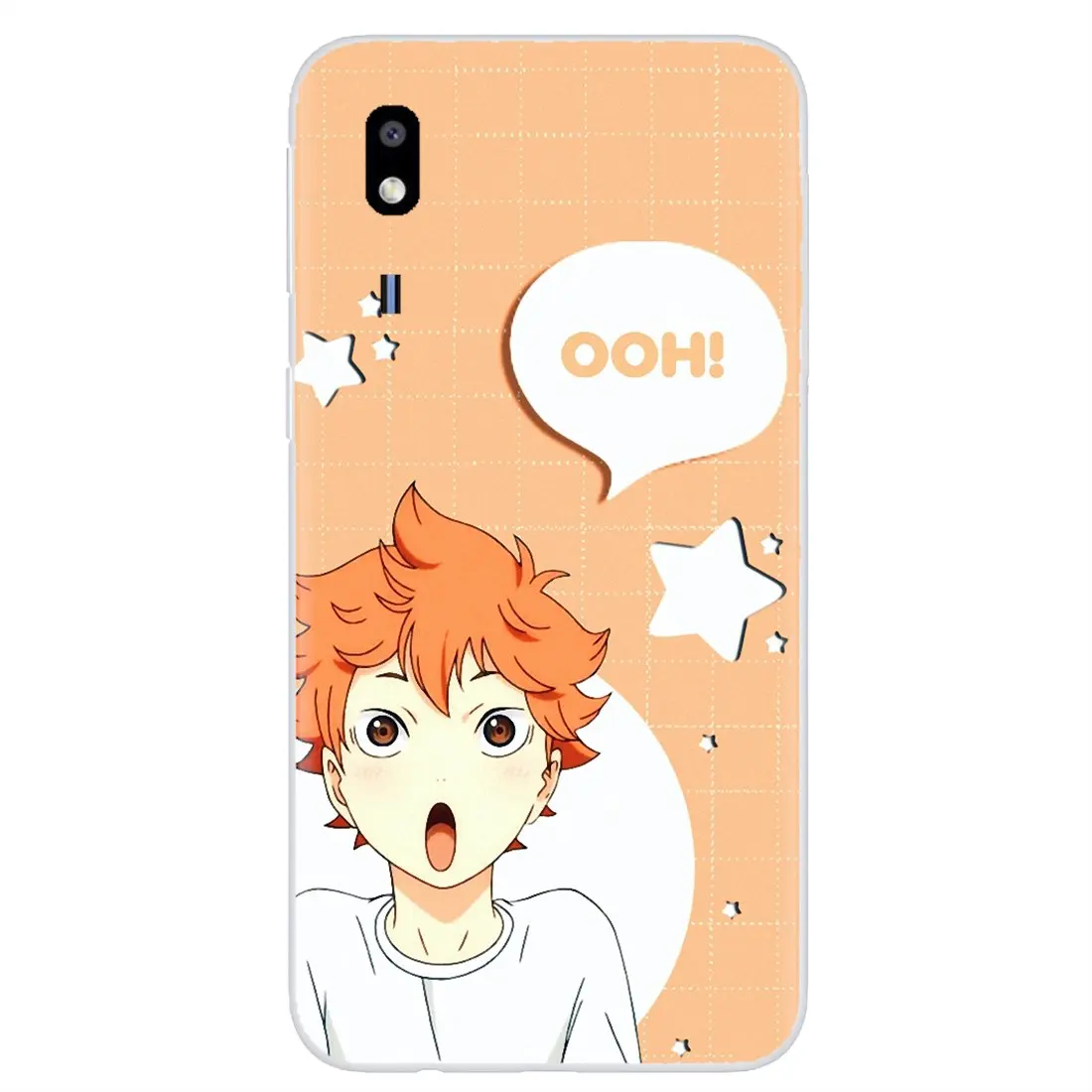 Милый силиконовый чехол для телефона JP Haikyuu Hinata с аниме атаками Samsung Galaxy A3 A5 A7 A9 A8