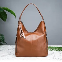 soft leather shoulder top handle bags for women casual large capacity bag luxury handbags women bag designer sac a main
