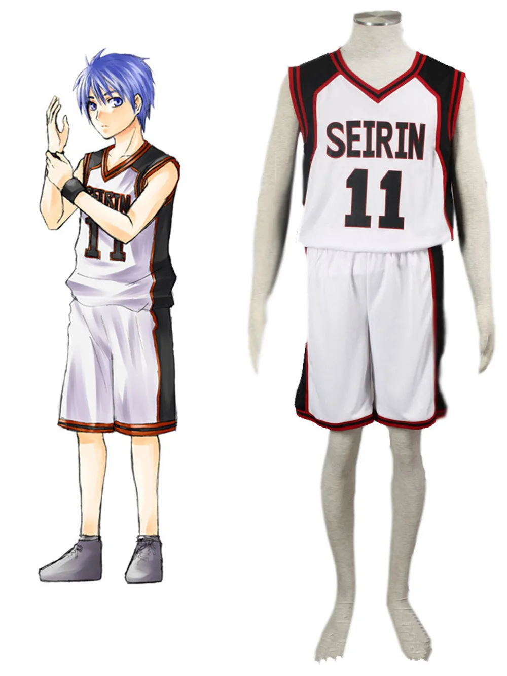 Kuroko no Basuke SEIRIN баскетбольная форма для косплея баскетбольный костюм Kuroko's Basket