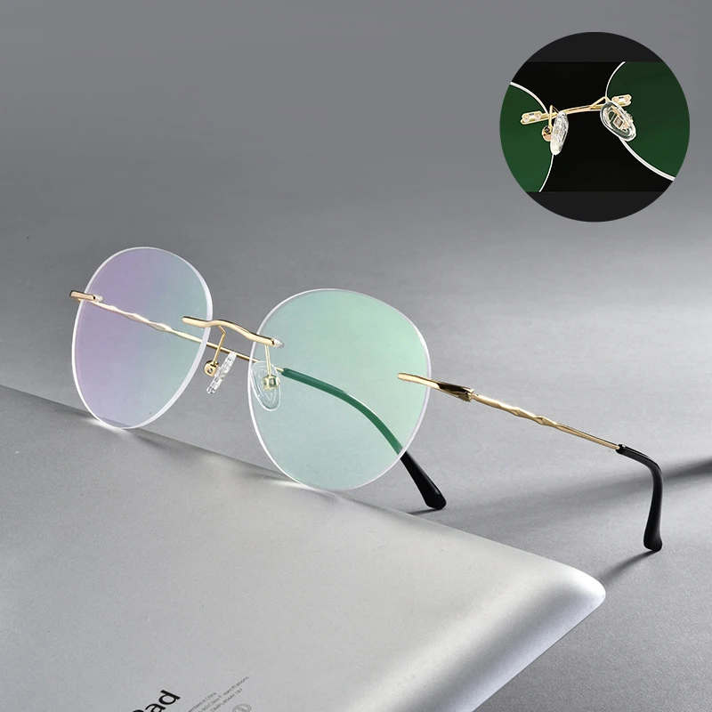 Оправа для очков без оправы женские ульсветильник кие очки по рецепту эластичные