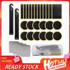 Комплект инструментов для ремонта велосипедных шин, комплект инструментов для заклеивания внутренней трубы, наполнитель для шин, клей, Бесплатная холодная накладка, герметик, портативный Tirefit