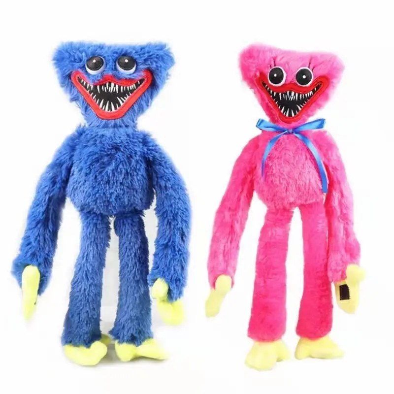 

40cm Huggy Wuggy Stuffed Plush Toy Poppy Playtime Game Horror Doll Scary Soft Peluche Toys For Children Boys Birthday Gift