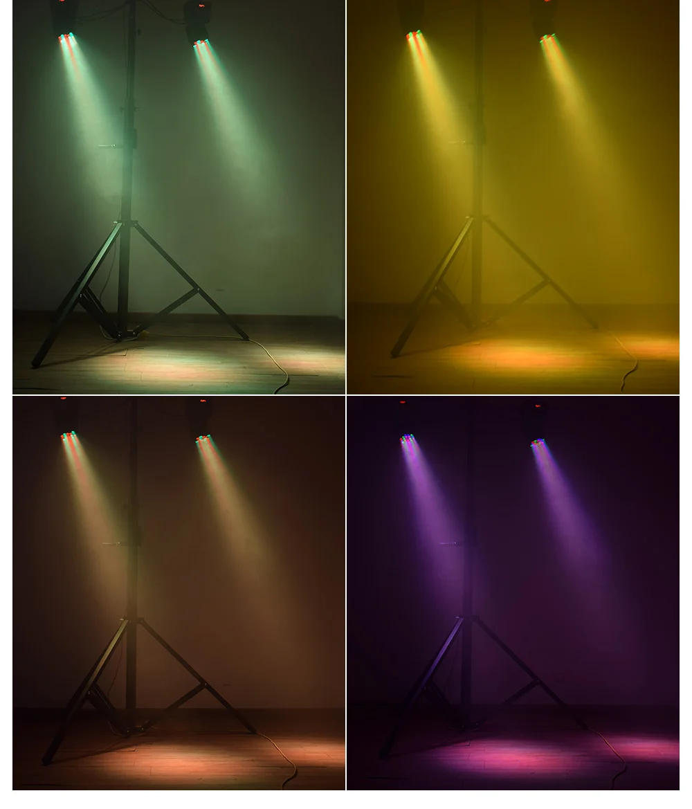 18x3 Вт RGB светодиодный мини-светильник, светодиодный светильник с подвижной головкой, точечный светильник, Dj, дискотека, клуб, вечерние, свадебные, сценический светильник, ing