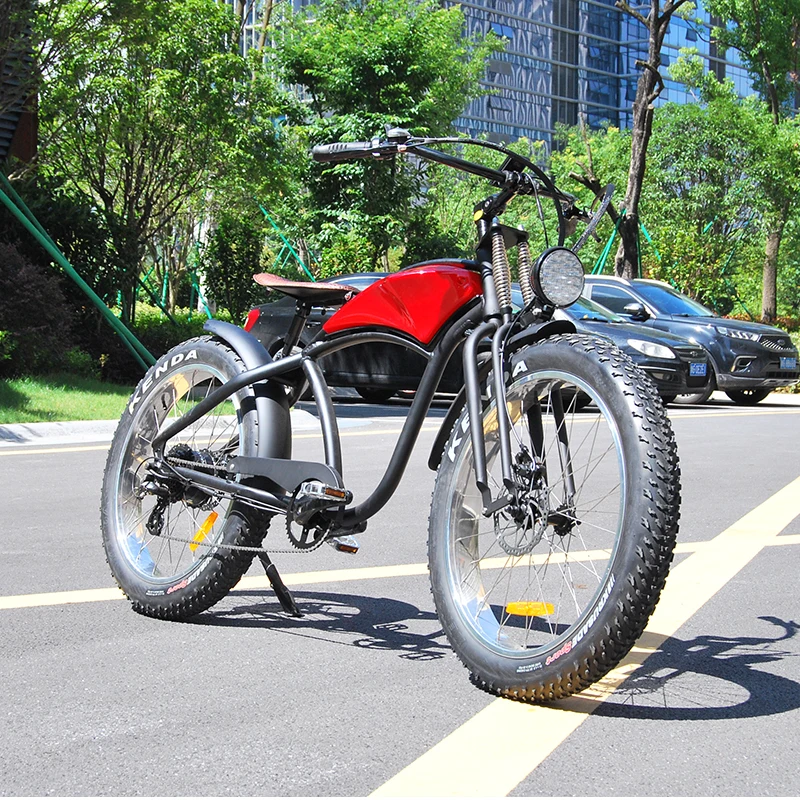 Мощный электрический велосипед 1000 Вт/1500 Вт мотор 26 дюймов толстая шина мощный