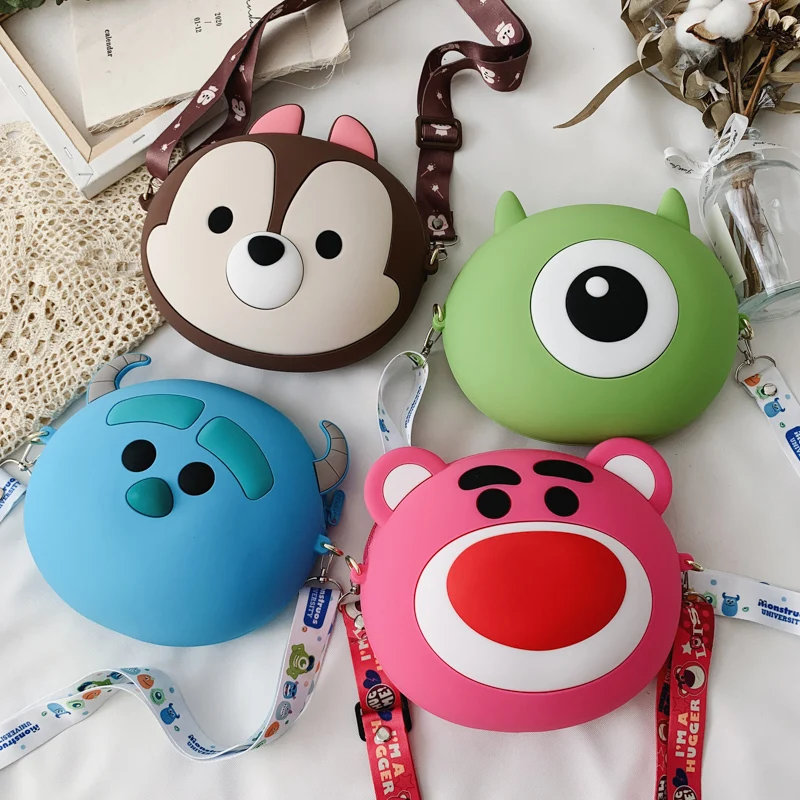 Роскошные сумки женские дизайнерские Мультяшные аниме через плечо силикагель на