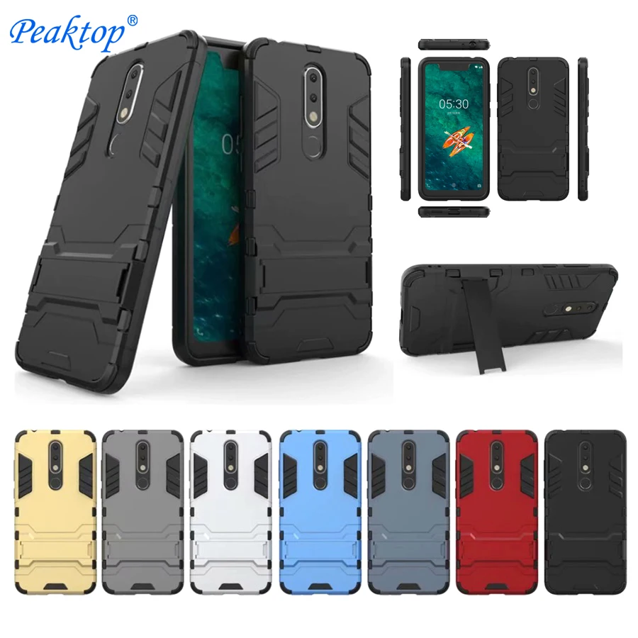 Противоударный бронированный чехол для Nokia 7 1 6 2 3 5 8 9 X5 X6 X7 Plus Sirocco 2018 Жесткий ПК с