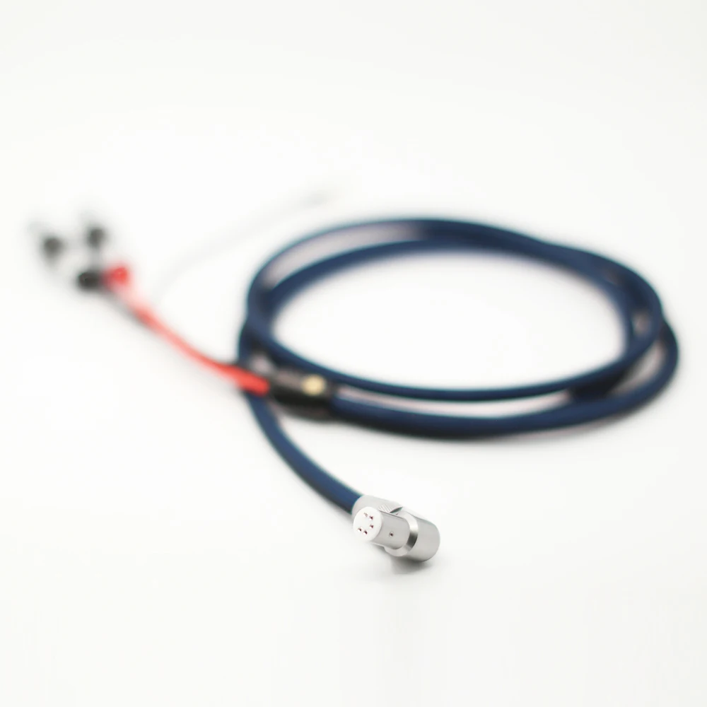 1 шт. Hi Fi аудио 5 контактов на разъем XLR 5N OFC медный посеребренный кабель тонарма Phono