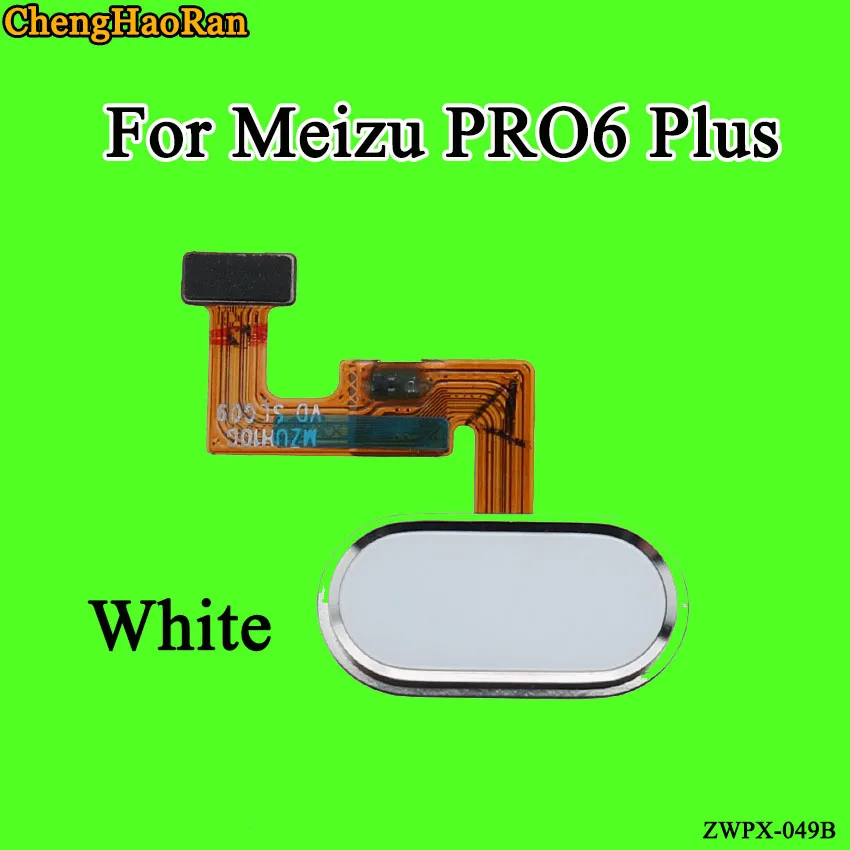 ChengHaoRan 1pcs For Maizu Pro 6 plus Fingerprint scanner Sensor Home Return Key Menu Button Flex Cable Ribbon | Мобильные телефоны