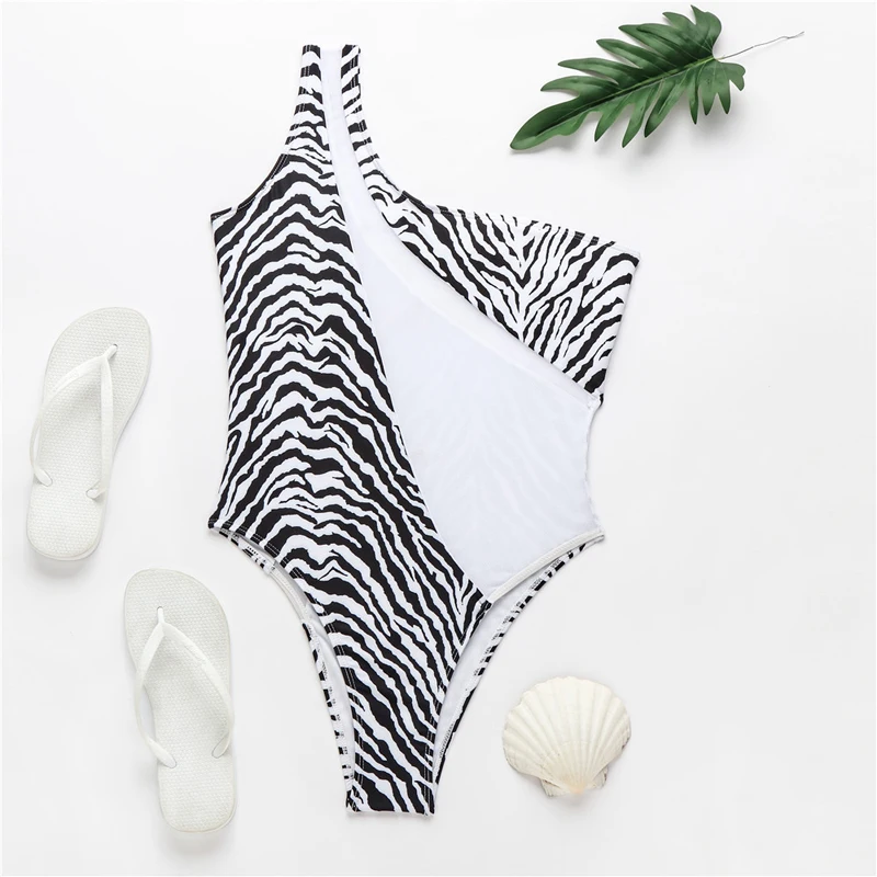 Сексуальный сдельный купальник женский 2019 купальный костюм с сеткой монокини