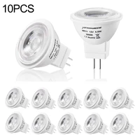 10pcs mr11 led bulb spotlight addc 12v 2835 smd 4 5w warm white for ceiling lights replace halogen lamp energy saving