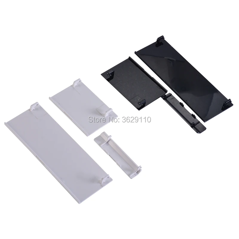 

wholesale 1000pcs /lot Plastic 3 in 1 Replacement Plastic Door Slot Covers for Nintendo Wii Console lowest price