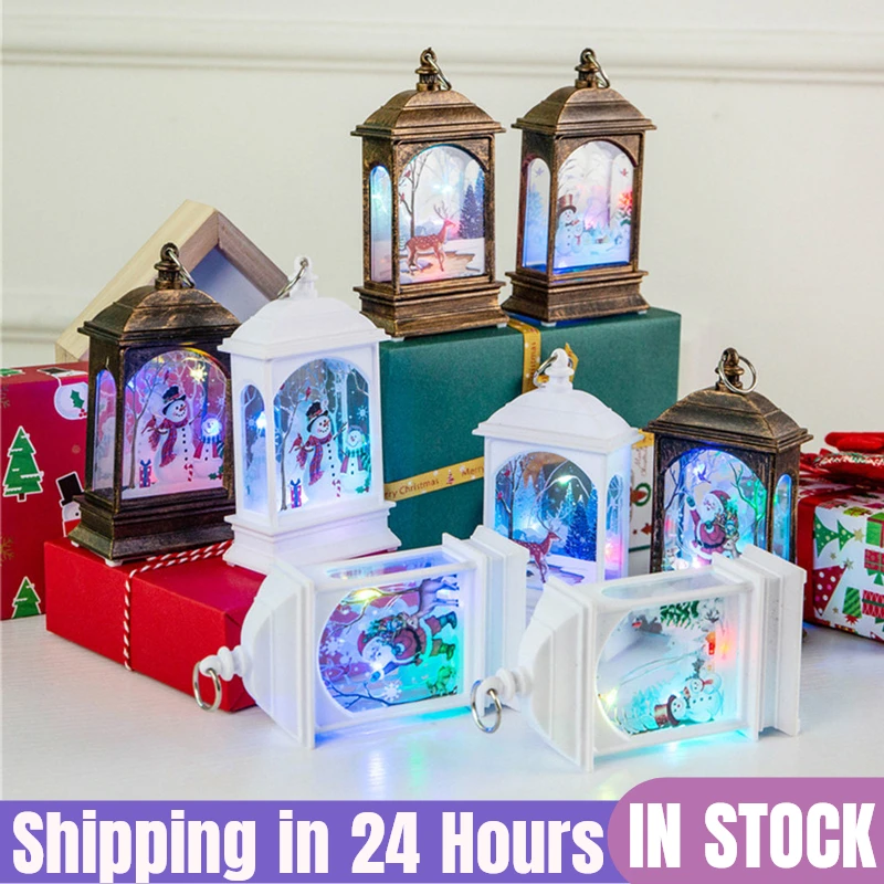 Рождественские украшения для дома Светодиодная свеча светильник Чи