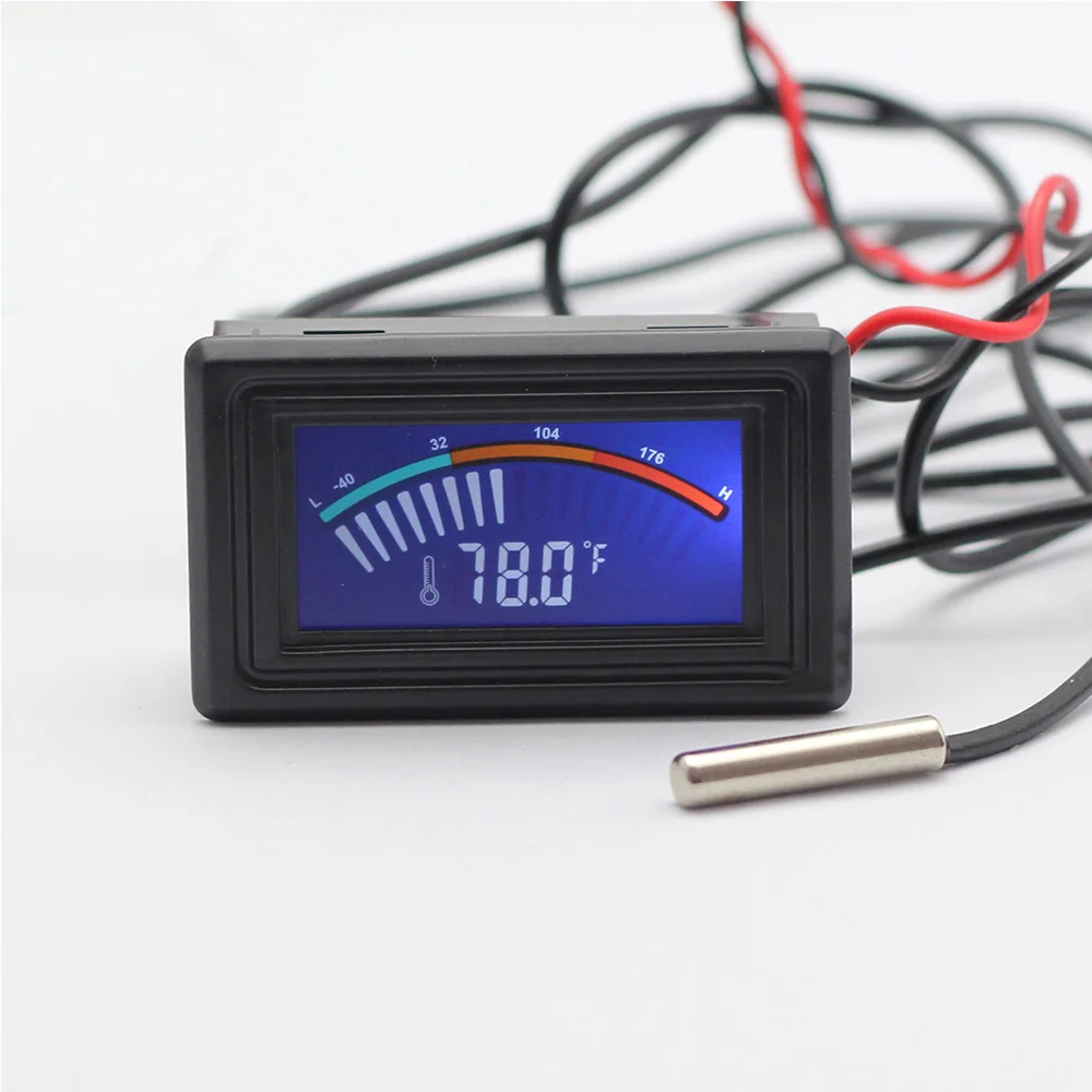 

Large LCD Thermometer Temperature Meter Water Liquid Cooler System Computer Tool