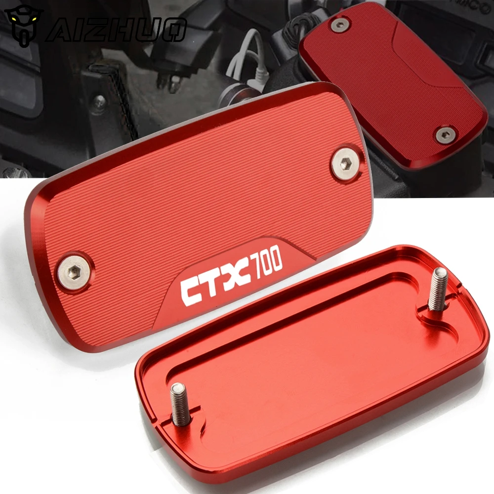 

Motorcycle Accessories Front Brake Fluid Reservoir Tank Cap Cover FOR HONDA CTX 700/700N CTX700 CTX700N 2014