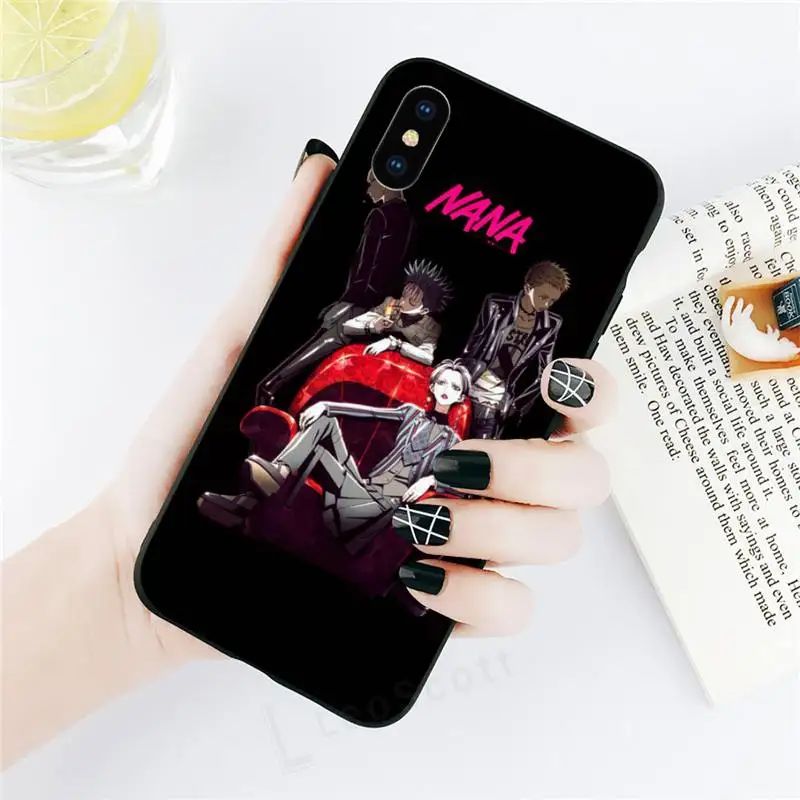 

Nana Anime Phone Case for iPhone 11 12 mini pro XS MAX 8 7 6 6S Plus X 5S SE 2020 XR