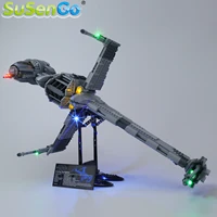 susengo led light kit for 10227 b wing star fighter model not included
