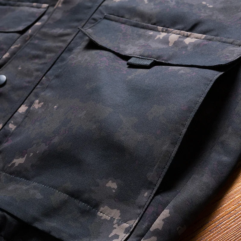 

Fashion Men Camouflage Jacket Spring Autumn Thin Hooded Casual Coat Mens Detachable Hat Baseball Jacket Male Slim Outerwear 4XL