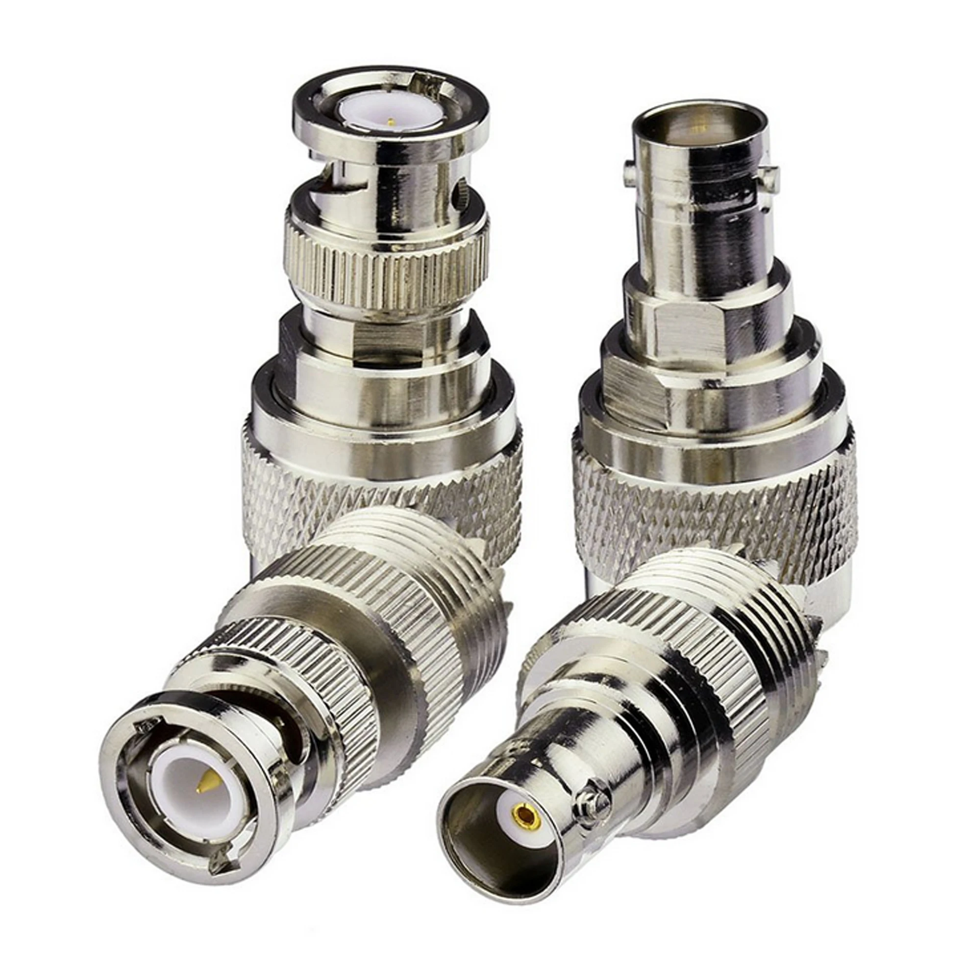 BNC мужской/женский УВЧ Мужской/голени (PL259/SO239) RF коаксиальный разъем с адаптером