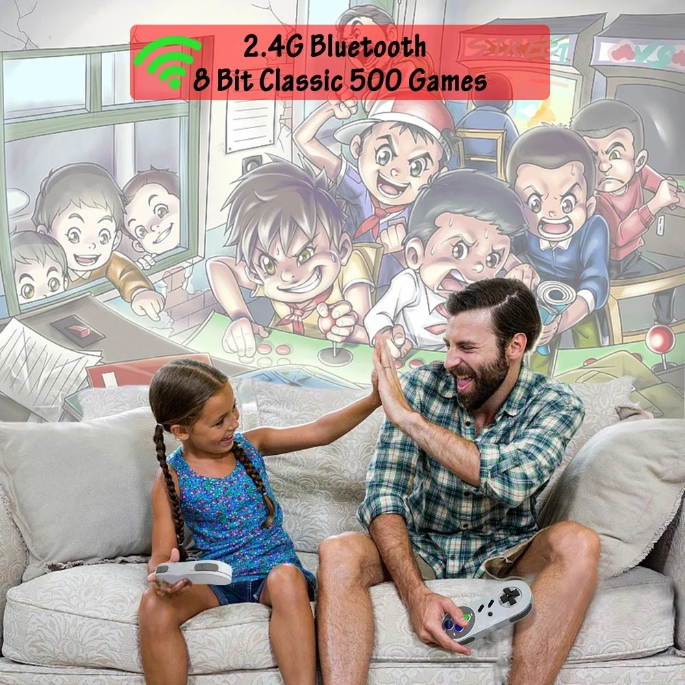 Мини HD AV беспроводной ретро видео Игровая приставка с джойстиком TV Ручной
