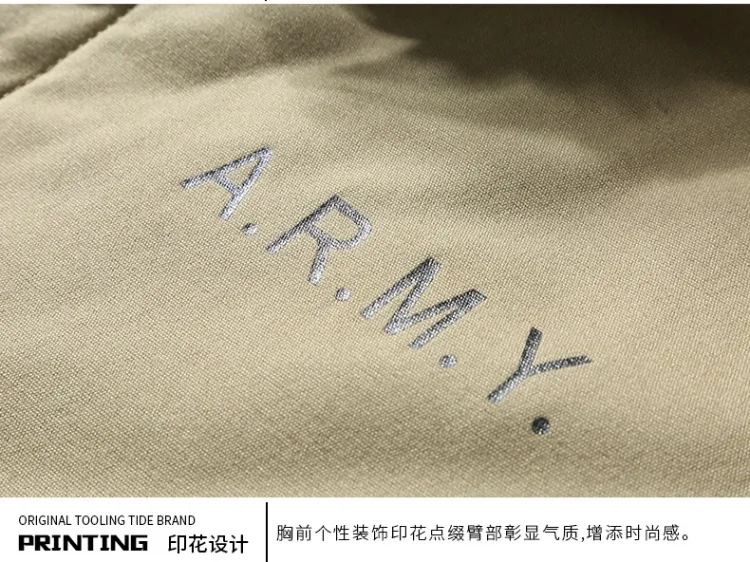 

Winter Men's Velvet Thickened Lapel Military Uniform Cotton Coat Outdoor Camp Tactical Trekking Climbing Army Lamb Wool Jacket