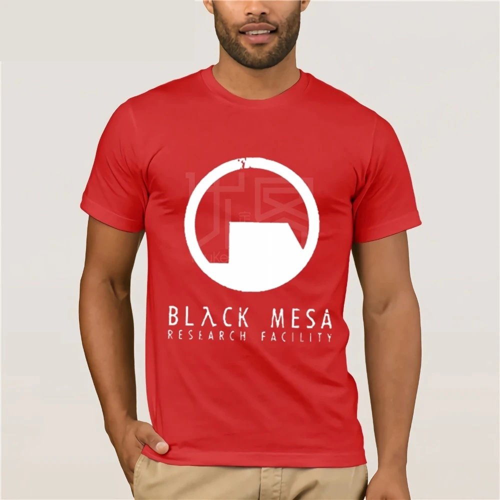 Black Mesa Half Life Футболка мужская крутая футболка европейские размеры-XXXL топы летние футболки хлопковая Футболка с круглым вырезом