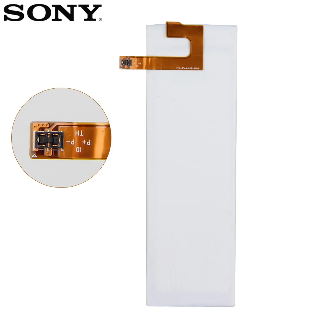 Оригинальный аккумулятор SONY для Sony Xperia E5653 M5 E5603 E5606 E5663 натуральная батарея