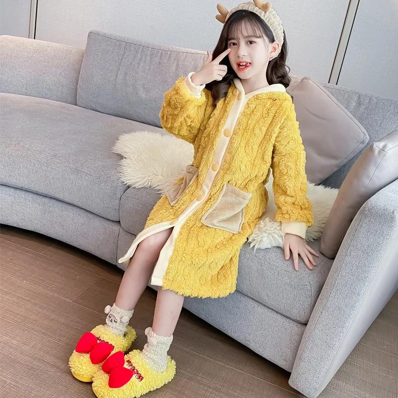 

Фланелевая ночная рубашка для девочек 4-14 лет