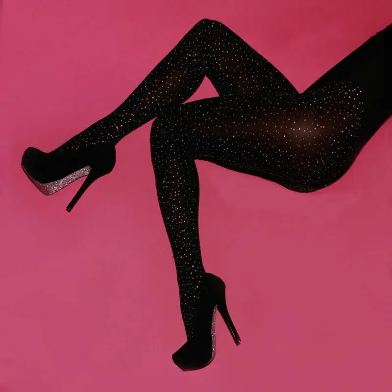 Модные женские сетчатые боди Колготки с узором колготки чулки для женщин