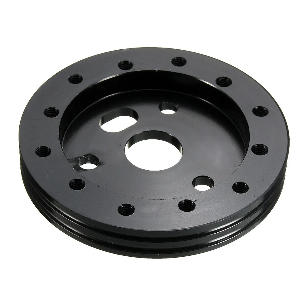 

Car Steering Wheel Gasket Inner Adapter Hex Bolts Replacement Accessories Black
