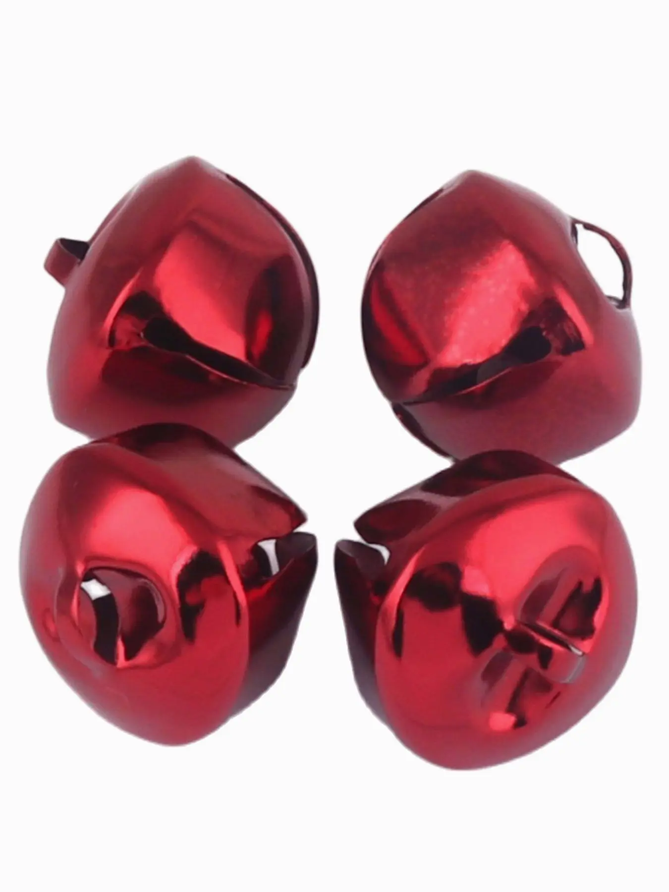 

Jingle Bells Red Christmas Bells Decorative Bells Sound Bells Bulk Jingle Bells Charm Pendants 29mm Jewelry Making Findings