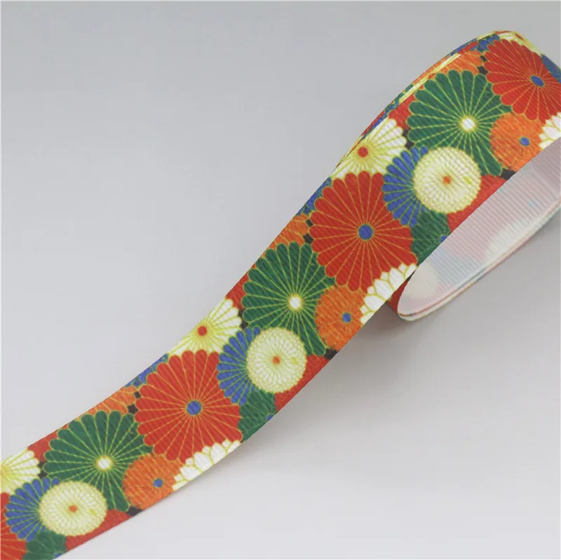 

DHK 50yards japan cartoon Printed Grosgrain Ribbon Accessory Hairbow Headwear Decoration DIY Wholesale OEM S1289
