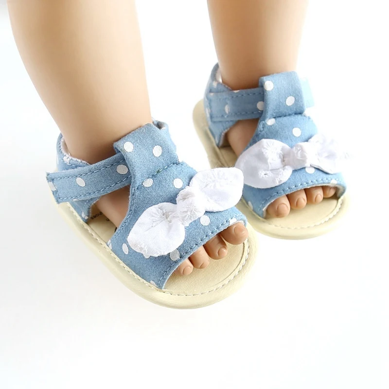

2020 Kid Toddler Baby Girl Sandals Party Princess Sandals Summer Bow Beach Shoes Infant Baby Shoes