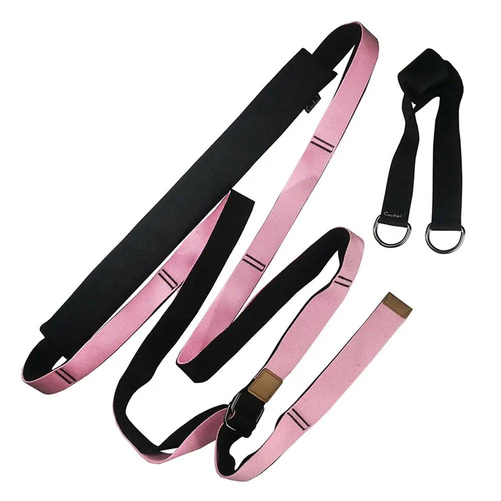 Растягивающийся ножной ремень ножка для ног гибкий тренажер Премиум