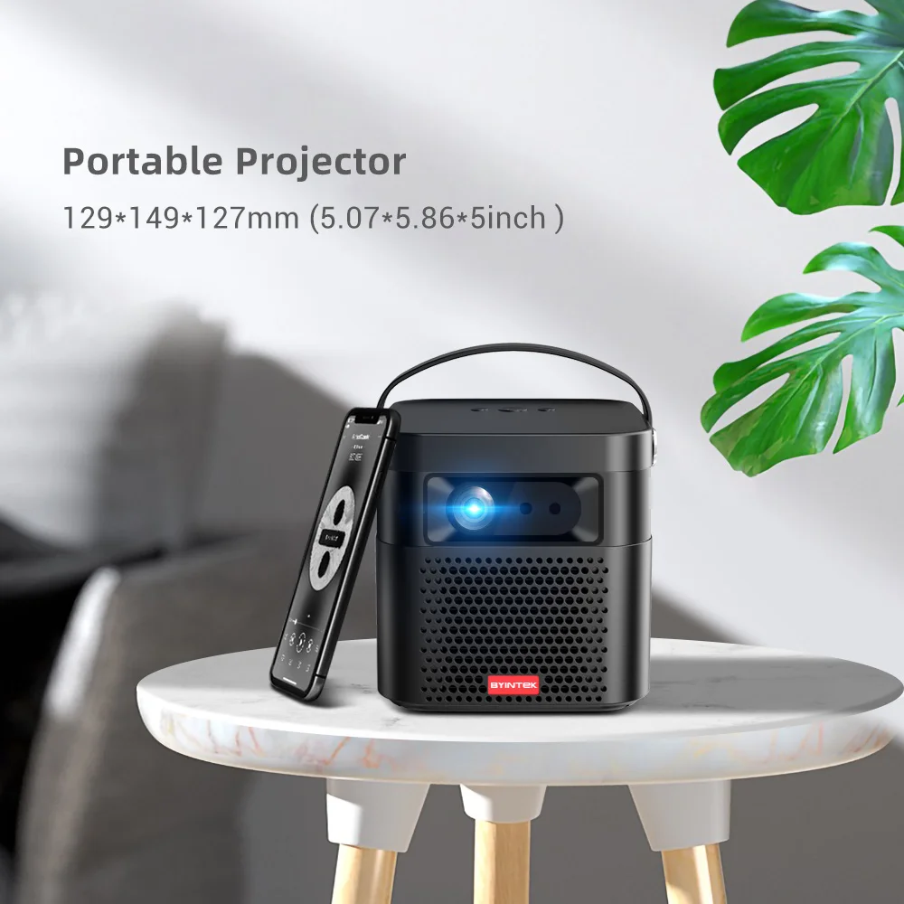 Портативный 3D-проектор BYINTEK U70 300 дюйма Android Wi-Fi 1080P |