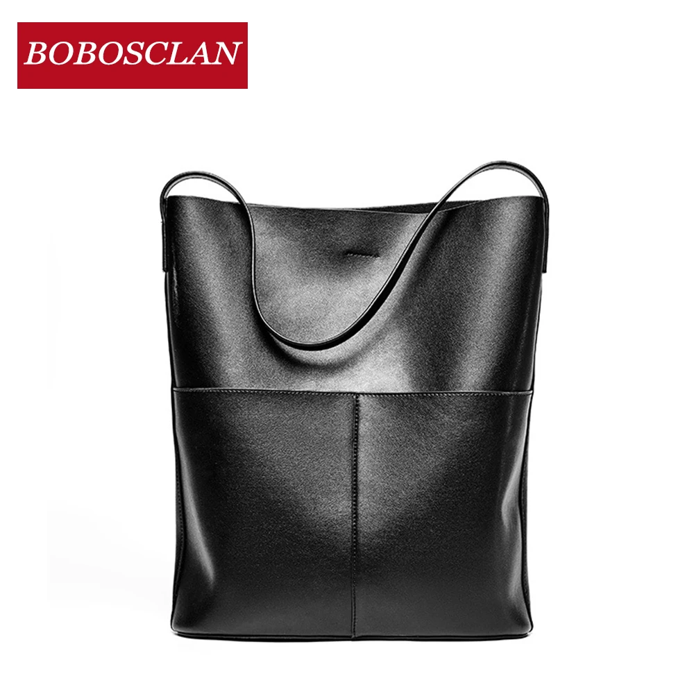 BOBOSCLAN женская сумка кожаные сумки тоут роскошные женские на плечо модные 2020|Сумки
