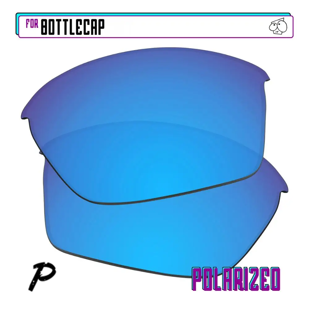

Поляризованные Сменные линзы EZReplace для солнцезащитных очков Oakley Bottlecap-синие P