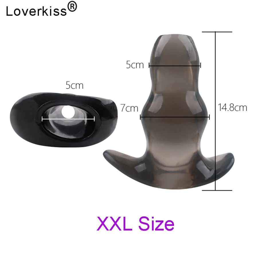 Soft Speculum Hollow Anal Plug Dilator Enema 5 Sizes Sex Toys For Woman Men Butt Prostata Massager Anus Masturbation | Красота и
