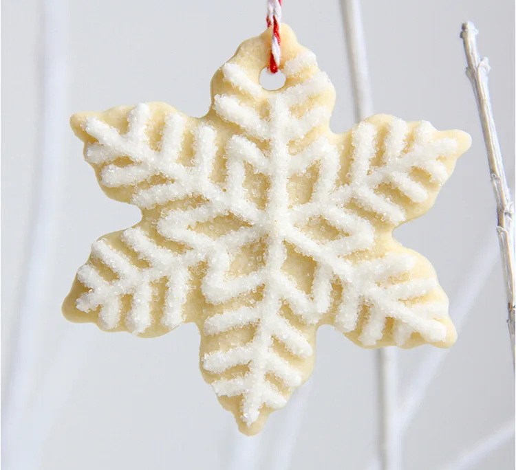 5 шт./компл. звезда Рождественская елка для нарезки печенья в виде