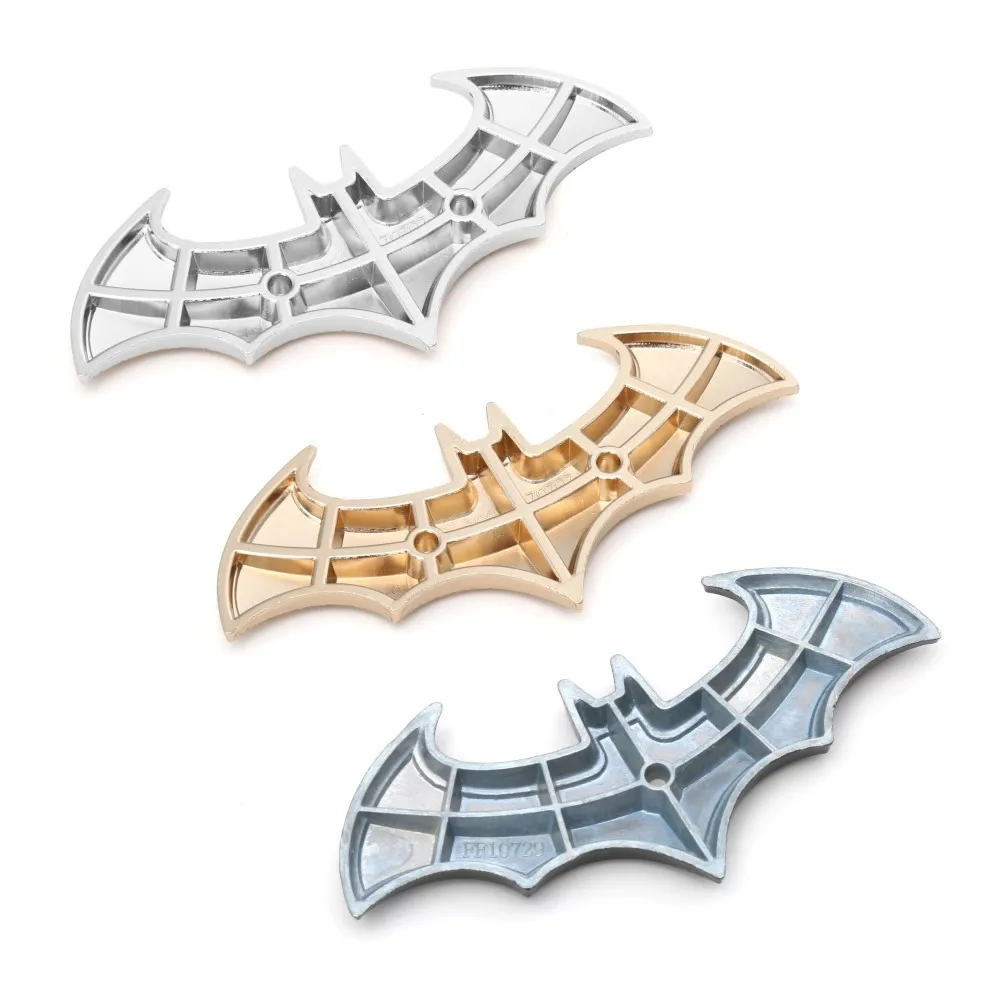 3D Автомобильные наклейки классная металлическая летучая мышь автостайлинг