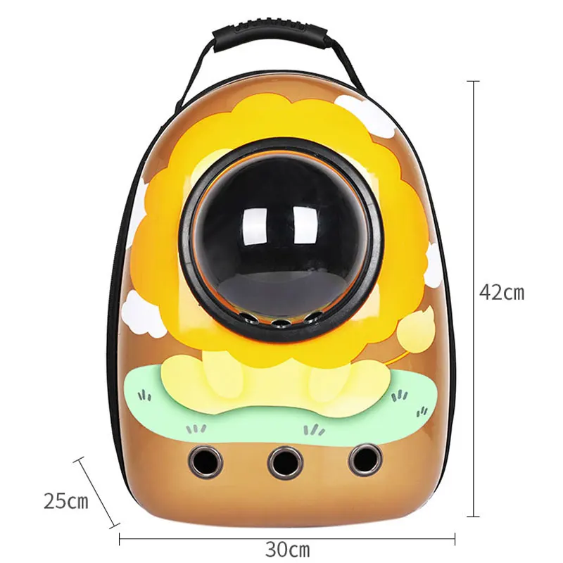 

Petshy Portable Pet Carrier Bag Cat Backpack with Window Astronaut Space Cats Puppy Travle Bags Carrying Cat Transport Backpack