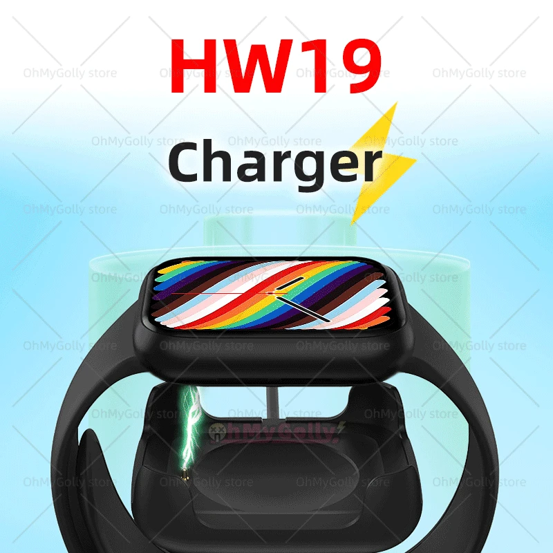 

Магнитный зарядный кабель, 2 контакта, для смарт-часов HW19 HW22, USB