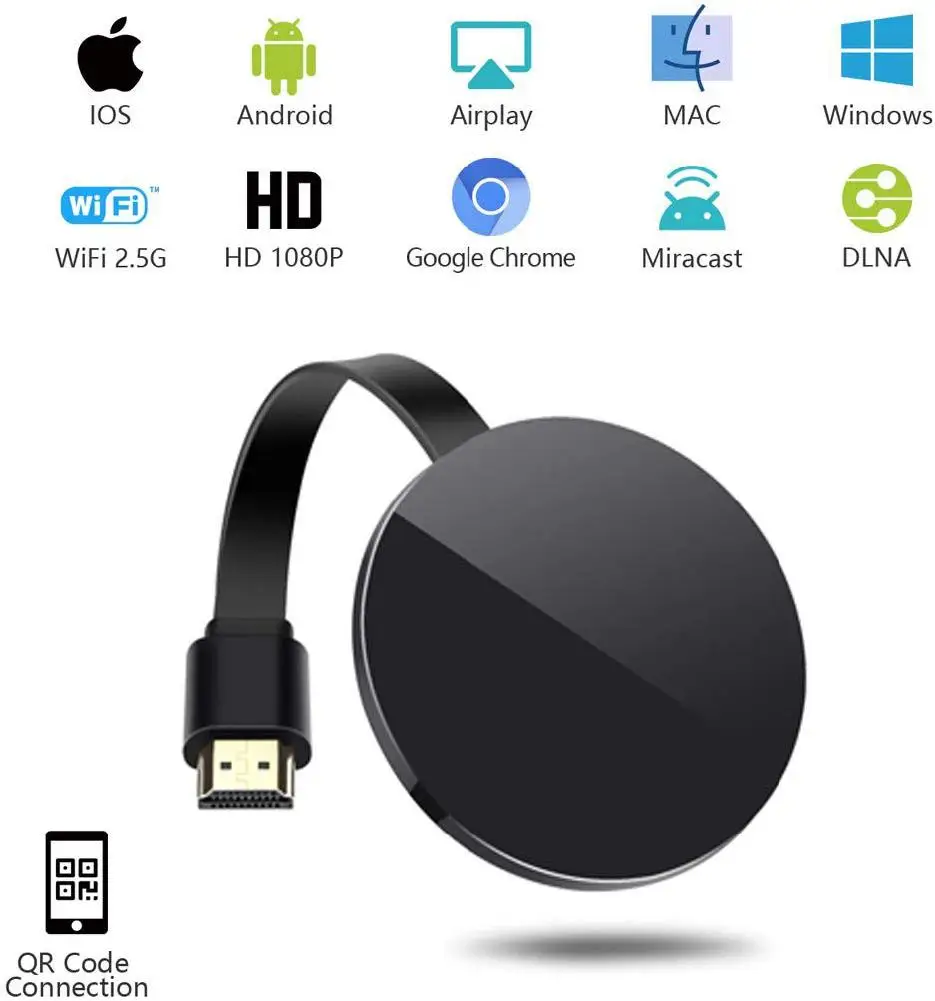 Stick 2 4 GHz WiFi дисплей 1080P HD экран зеркальное отображение Kuulee беспроводной приемник