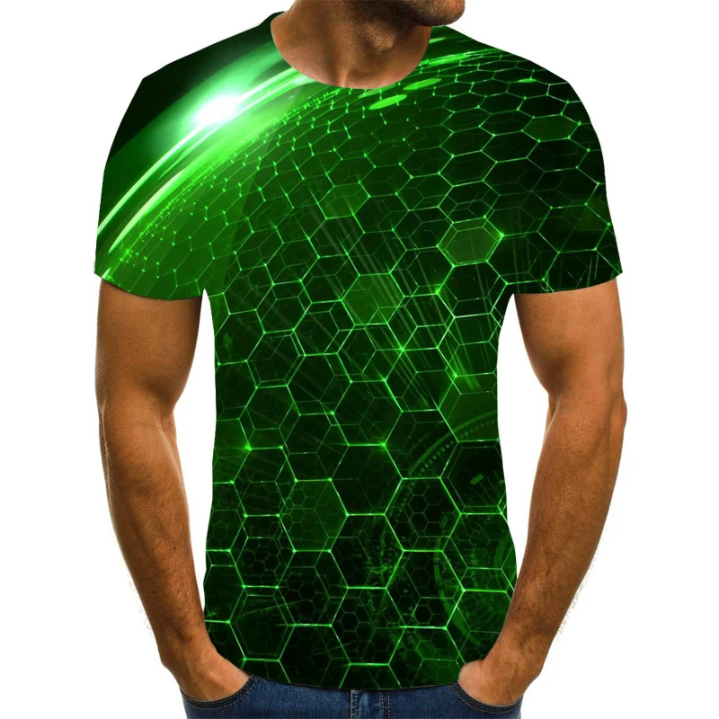 

2020 men's vertigo hypnotic 3D t-shirt men's summer T-shirt 3D printed T-shirt short sleeve tight t-shirt men's / women's party